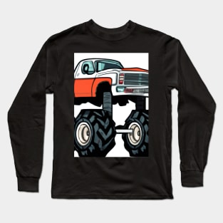 Monster Truck Painting Long Sleeve T-Shirt